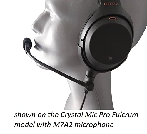 Replacement aviation microphone windscreens for Bose, Lightspeed, David Clark, Crystal Mic (Two (2) Pack Standard Model)