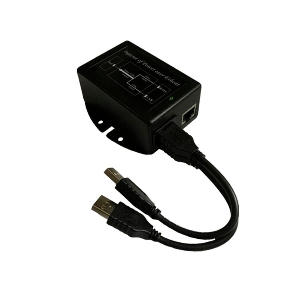 Tycon Systems TP-DCDC-2USB-48 USB Powered 24V Passive POE Inserter - 48V DC