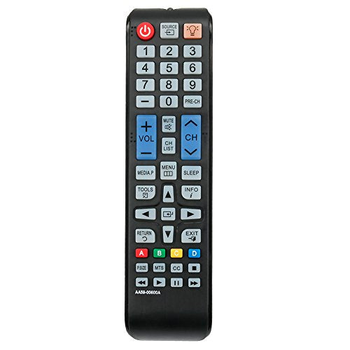Replace Remote AA59-00600A Applicable for SAMSUNG TV UN26EH4000 UN26EH4000F UN26EH4000FXZA UN29F4000 UN29F4000AF UN29F4000AFXZA UN32EH4000 UN32EH4050F