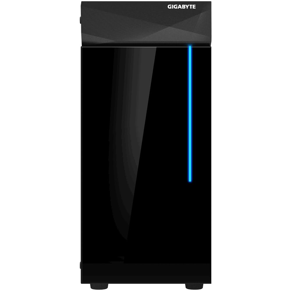 GIGABYTEC200 GLASSMidiTowerNot IncludedATXMicroATX MiniITX Color BlackGB-C200G