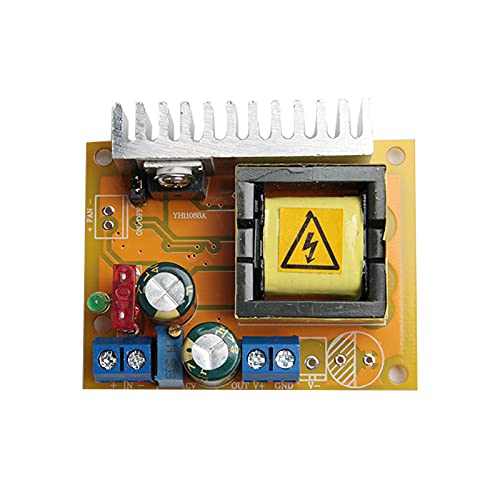 Acxico 1Pcs DC-DC 8-32V to 45-390V High Voltage Boost Converter ZVS Step-up Booster Module
