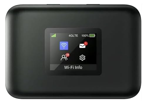 AT&T Turbo Hotspot 3: 256 MB, Black - Prepaid Hotspot (Unlocked), Connects Up to 16 Devices, Dual Band Wi-Fi, Long Lasting Battery