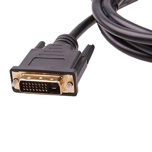 axGear DisplayPort DP to DVI-D Male Dual Link Cable 6Ft