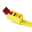Hellermann Tyton RTT750HR.NX900 Locking Cable Tie 1.600 - 8.300 Inch Bundle Dia 29.600 Inch Length 200 lb Tensile Strength Polyamide Yellow/Red
