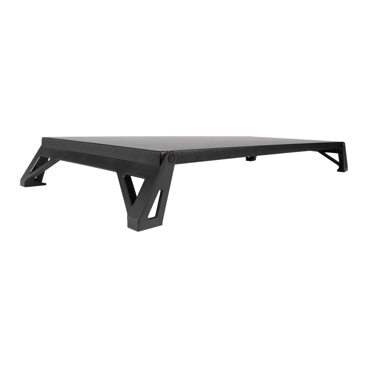 Allsop Lo Riser Monitor Stand for 32" Monitors, Extra Wide Platform, Black