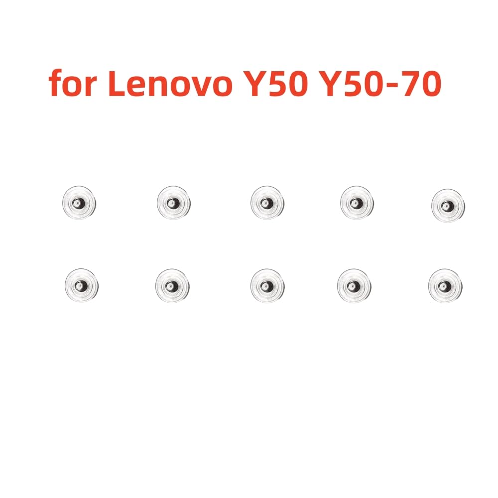 10pcs Screen Shaft Screws Replacement for Lenovo Y50 Y50-70 Series Laptop LCD Hinge Assembly Top Screws