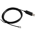 Usangreen USB to RJ9 RJ10 4P4C FT231XS RS232 Interface Handbox Control Cable for Meade 505 ETX-90 ETX-105 ETX-125 LXD75 LX80 LX90 497 AutoStar