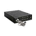 ICY DOCK Full Metal 2 Bay 2.5” SATA/SAS HDD & SSD Mobile Rack for External 3.5" Drive Bay | ToughArmor MB992SK-B