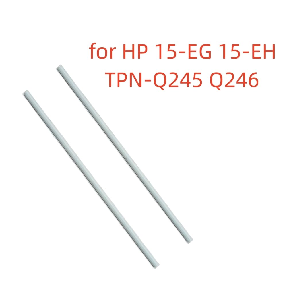 Bottom Case Rubber Feet Strips Replacement for HP Laptop 15-EG 15-EH TPN-Q245 Q246 Non-Skid Bottom Cover Rubber Foot Strip Grey