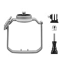 BTG DJI Mini 4 Pro Drone Action Camera Mount Holder for DJI OSMO Action 4 3/Pocket 3 2 /GoPro Series/Fimi Palm 1, 2 / Insta360 ONE X3 X2/ONE R/Night