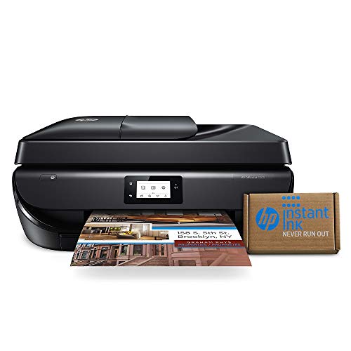 HP OfficeJet 5260 Wireless All-in-One Printer - Includes 2 Years of Ink Delivered to Your Door, Works with Alexa (Z4B13A)