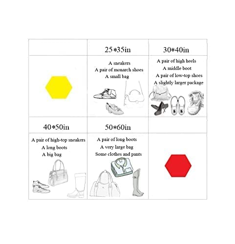 30-Pack Eco-Friendly Travel Shoe Bags – Non-Woven, Breathable, Dust-Proof Storage with Drawstring, 15.7×19.68in for Shoes & Bags