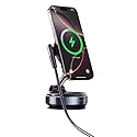 FLOBBER Vacuum Magnetic Phone Holder for Car 360° Adjustable Magsafe Car Mount - Compatible All Smart Device Phone Mount, Secure GPS & Call, Magsafe