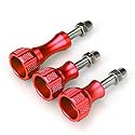 SLFC 3 Pcs Aluminum Alloy Thumbscrews for GoPro Hero 2018, GoPro Fusion, GoPro Hero 8/7/6/5/4/3/2/1 and DJI Osmo Action, 8 Colors, Very Durable