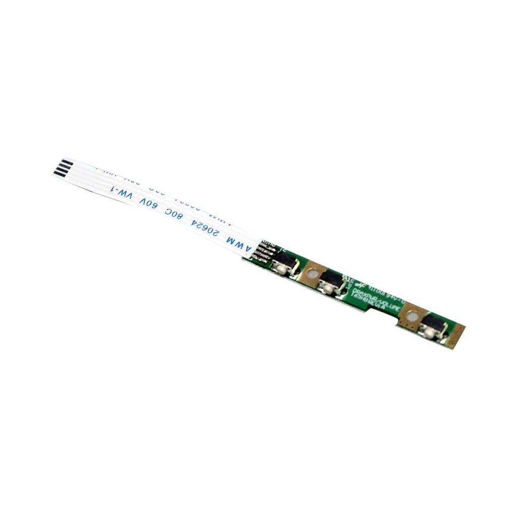 Zahara Power Button Volume Board with Cable BIA01 Replacement for Dell Inspiron 11 3168 3169 3179 P25T Series P25T001 P25T002 P25T003 450.06Q04.0001
