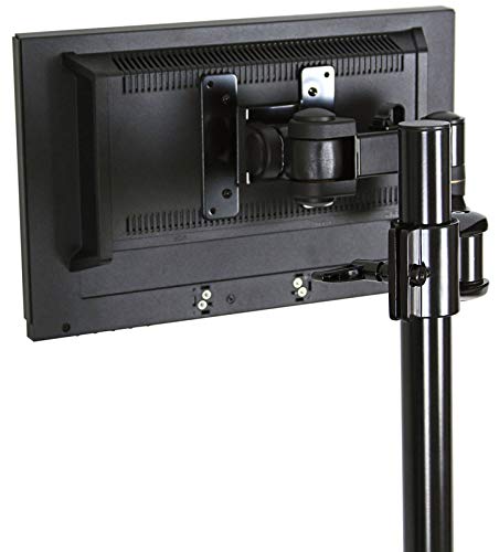 MonMount Swivel LCD Extension Arm with 3 Points Articulation Supports Up to 26-Inch, Black (LCD-1900B)