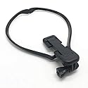 Smartphone Selfie Neck Holder Mount for GoPro Action Camera and Cell Phone Video Shooting Accessories (Black)