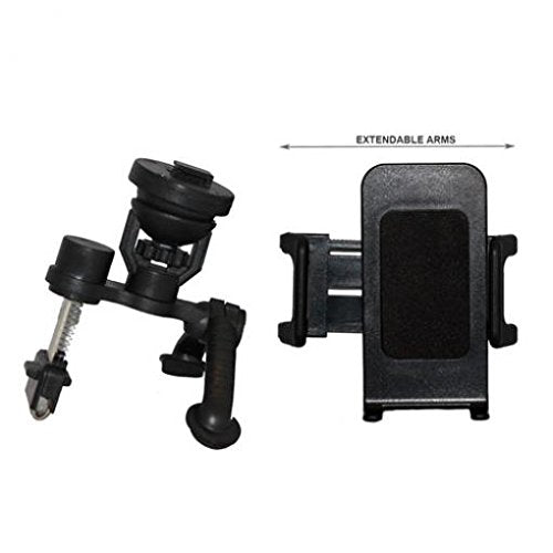 Car Mount AC Air Vent Holder Rotating Cradle Swivel Dock for MetroPCS Alcatel OneTouch Fierce XL - MetroPCS Alcatel Tru - MetroPCS iPhone 5S