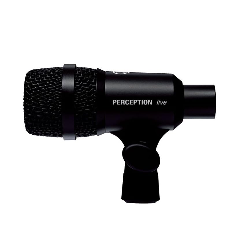 AKG Pro Audio P4 High-Performance Dynamic Cardioid Microphone for Drums and Percussions, Wind Instruments and Guitar Amps, Stage and Studio, XLR Wired