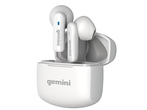 Gemini True Wireless Earbuds Bluetooth 5.4 with 13mm Drivers, Touch Control, All-Day Comfort Fit, Fast Pairing - GEBX-100