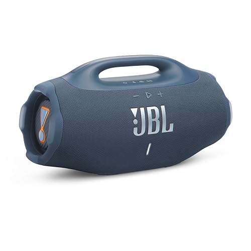 JBL Boombox 4 - Most Powerful Portable Waterproof Speaker with Massive Pro Sound, Up to 34 Hours of Playtime, & Multi-Speaker Connection by Auracast™