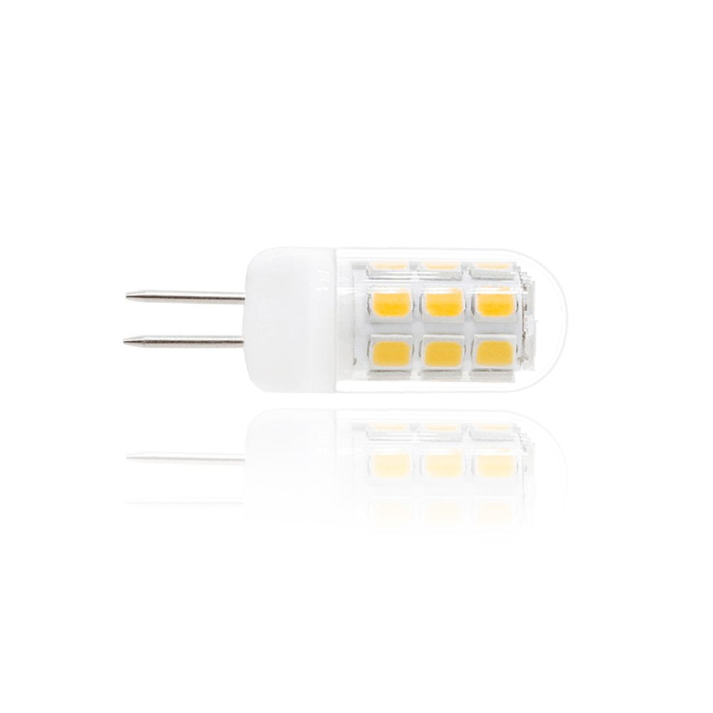 XRZT 120V G4 Led Bulb, 30W Halogen Bulb Equivalent, Warm White, 5-Pack