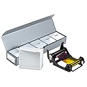 Zebra 800011-140 YMCKO Color Ribbon + 500 PVC Cards