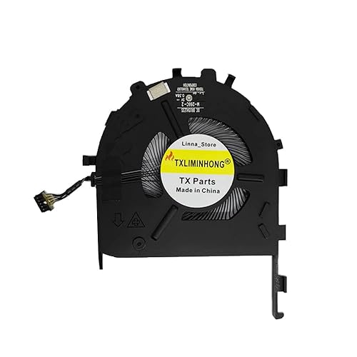 TXLIMINHONG New Compatible CPU Cooling Fan for Lenovo Thinkpad E14 E15 GEN1 M-266C-2 DC5V 0.38A (for Toshiba Fan)