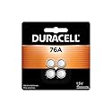 DURACELL Alkaline 76A LR44 1.5 Volt Medical Battery 4 pk - Total Qty: 6; Each Pack Qty: 4; Total Items Rec: 24
