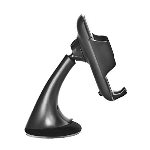 Car Mount Phone Holder Windshield Swivel Cradle Window Rotating Dock Stand Strong Suction for Sprint Samsung Galaxy Grand Prime - Sprint Samsung