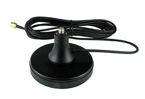 Proxicast 4G/LTE Universal Wide Band 5 dBi Omni-Directional Paddle Antenna + SMA Magnetic Base for Cisco, Cradlepoint, Digi, MoFi, Pepwave, Sierra