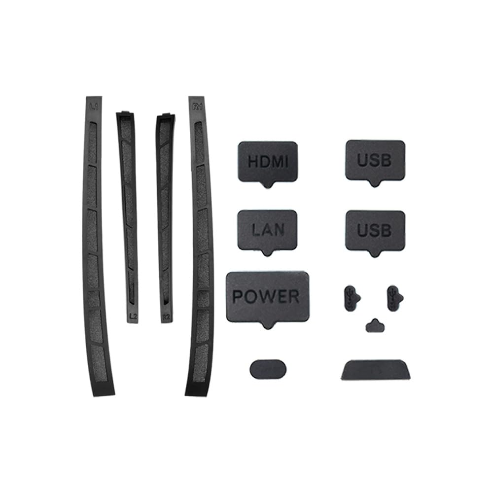 Dust Proof Kit Silicone Dust Proof Plugs For PS5 Slim Console, USB HDMI Interface Port Anti-dust Cover Gaming Console Protective Cover Plug