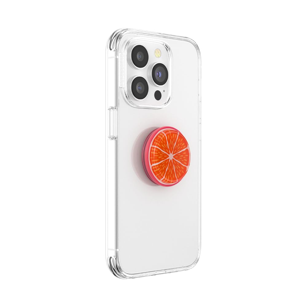 PopSockets Adhesive Phone Grip, Holder, Phone Stand, Squishy - Jelly Citrus