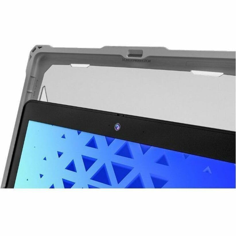 Extreme Shell-F3 Slide Chromebook Case for Lenovo 100e G5 Chromebook 11.6" (Gray/Clear)
