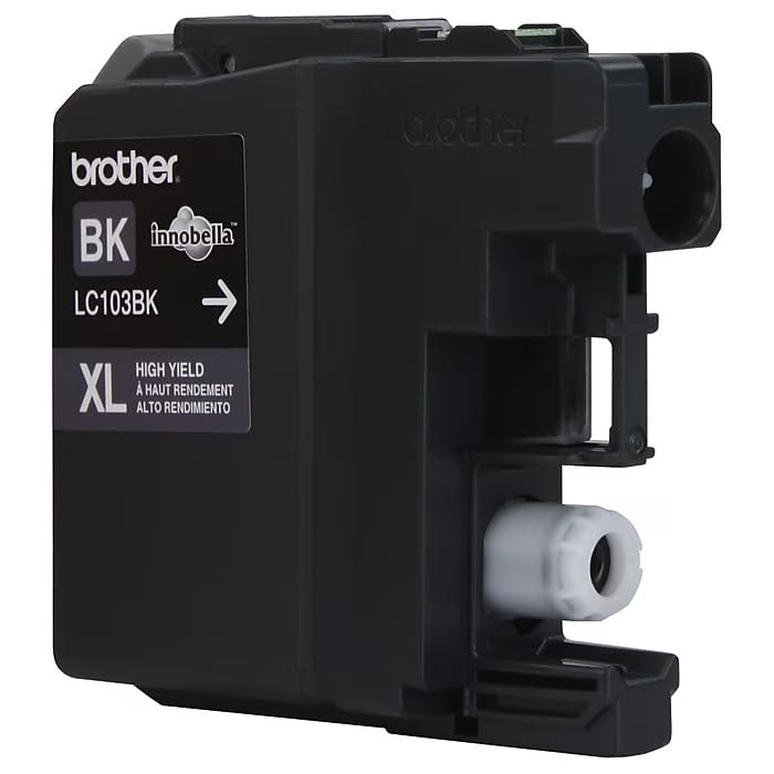 Brother High Yield Color Ink Cartridge - Black (LC103BKC)