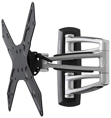 Atdec TH-2050-VFM Swing Articulated Arm Mount with 100x100/400x400mm VESA Support for Displays up to 77-Pound, Silver