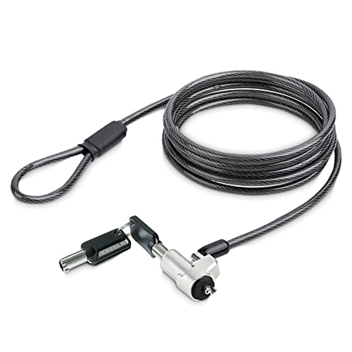 StarTech Laptop Cable Lock, Compatible with Noble Wedge; 6.6ft, TAA (2m)
