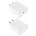 USB C Charger Block 20W, TRM TECH PD 3.0 Fast Charging Wall Charger USBC Power Adapter Type C Brick Cube for iPhone 17/Pro/Pro Max/17 Air/ 16/16