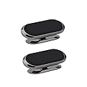 LDJYEONS Car Phone Holder 2pcs, Magnetic Car Phone Holder, 360° Rotation Capable, Suitable for General Smartphones