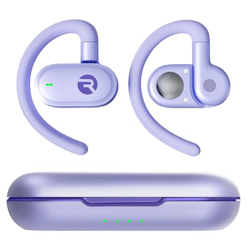 Raycon Fitness Open Ear Earbuds - Open Ear Headphones, Earbuds Wireless Bluetooth, Running Headphones, Sweat & Water-Resistant Earphones, 40 Hours
