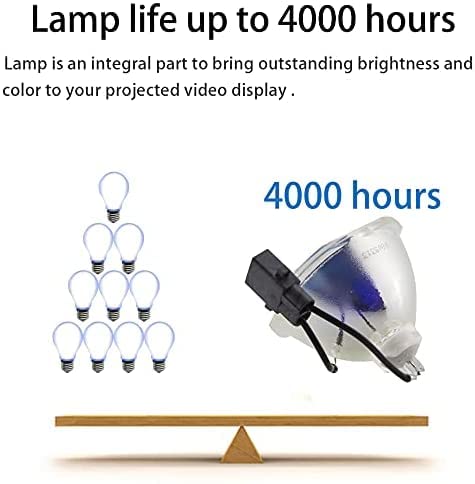 Amazing Lamps LP88 Replacement Projector Lamp for Elplp88 Epson Powerlite Home Cinema 2040 1040 2045 740HD 640 EX3240 EX7240 EX9200 EX5250 EX5240