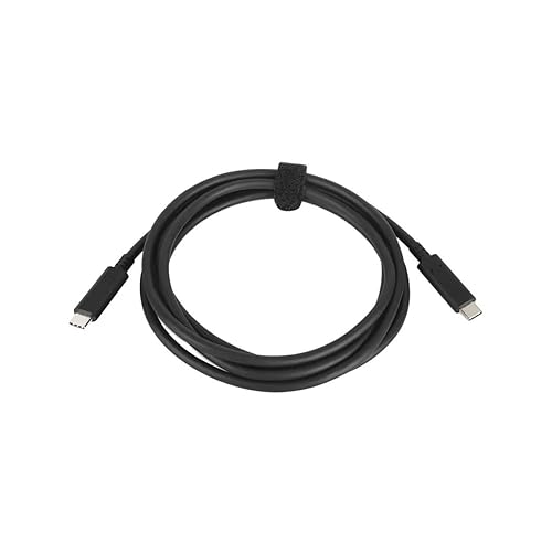 Lenovo USB-C to USB-C Cable, 4X90Q59480 , 2 Meter Length, Black