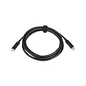 Lenovo USB-C to USB-C Cable, 4X90Q59480 , 2 Meter Length, Black