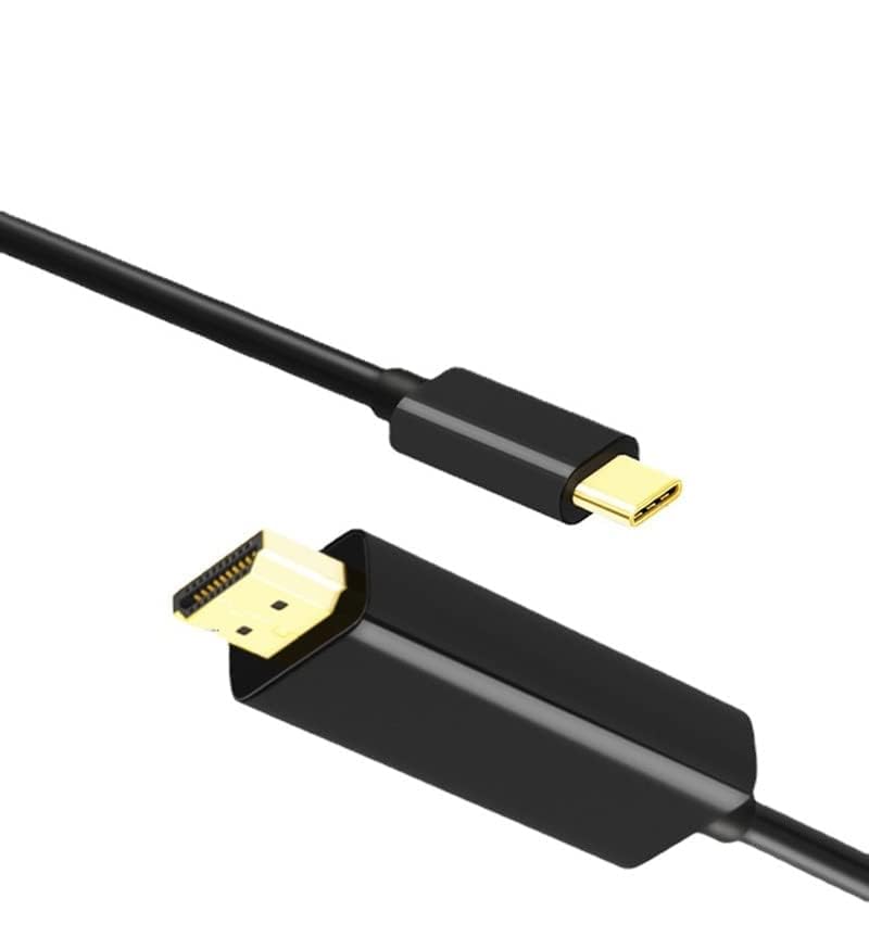 1.8m USB-C Type-C to HDMI 4K HD TV AV Adapter Cable for MacBook Pro Samsung Huawei