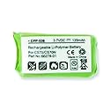 3.7 Volt, Li-Pol 120 mAh Replacement For PLANTRONICS CS70/N, 66278-01 Cordless Phone Battery