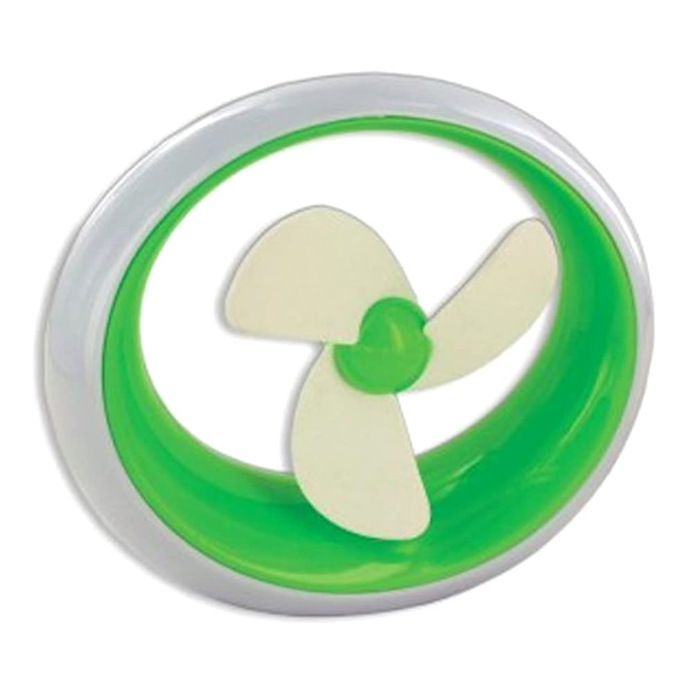 USB Personal Desk Fan- Desktop Companion High Output Compact Design Silent for Office Home Bedroom Desktop - Green