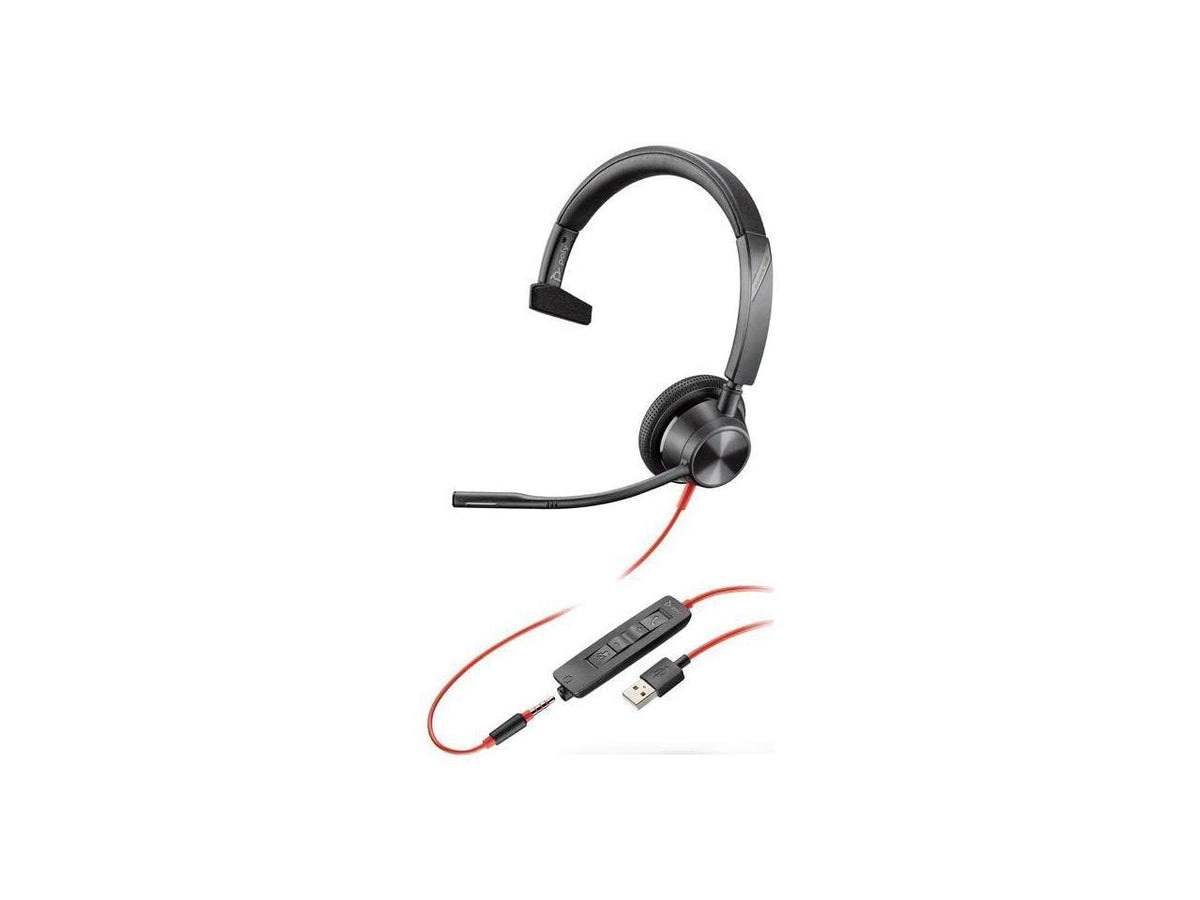 Plantronics Blackwire 3315 USB-A Headset - Mono - USB Type A