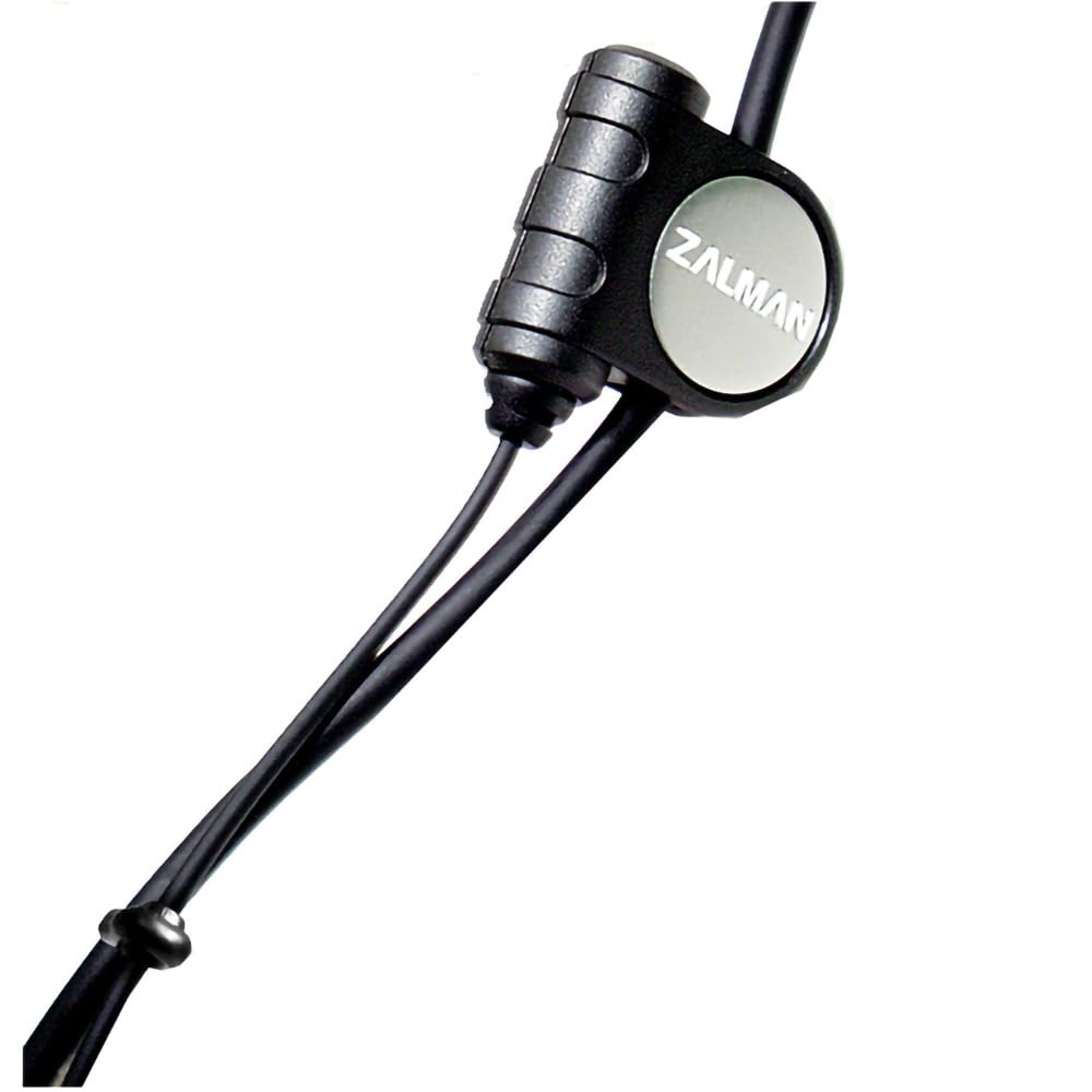 Zalman ZM-MIC1 High Sensitivity Headphone Microphone with Mini Clip, Computer PC Streaming Gaming Mic, 3.5mm Jack