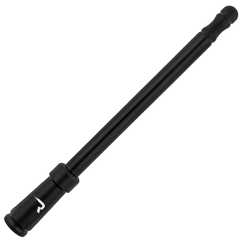 RECON Aluminum 8" Antenna Mast Style (Fits OEM Factory Threaded Antenna) Truck Antenna - Multiple Color Options (Black, Chrome, Red, White, Blue)