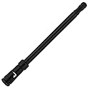 RECON Aluminum 8" Antenna Mast Style (Fits OEM Factory Threaded Antenna) Truck Antenna - Multiple Color Options (Black, Chrome, Red, White, Blue)